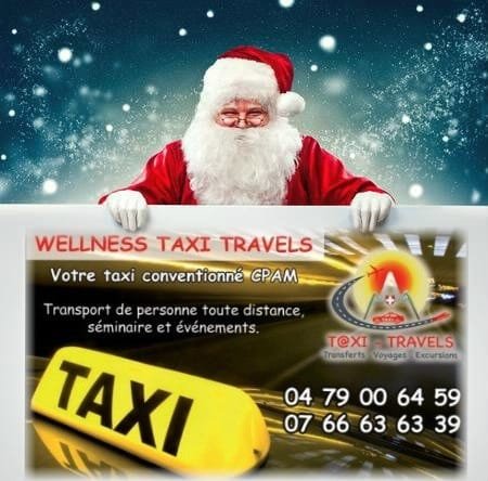 Wellness taxi travels vous souhaite d'excellentes fêtes de fin d'année à Val Thorens, Les Menuires et Saint Martin