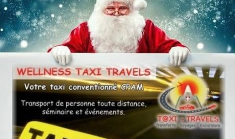 Wellness taxi travels vous souhaite d'excellentes fêtes de fin d'année à Val Thorens, Les Menuires et Saint Martin